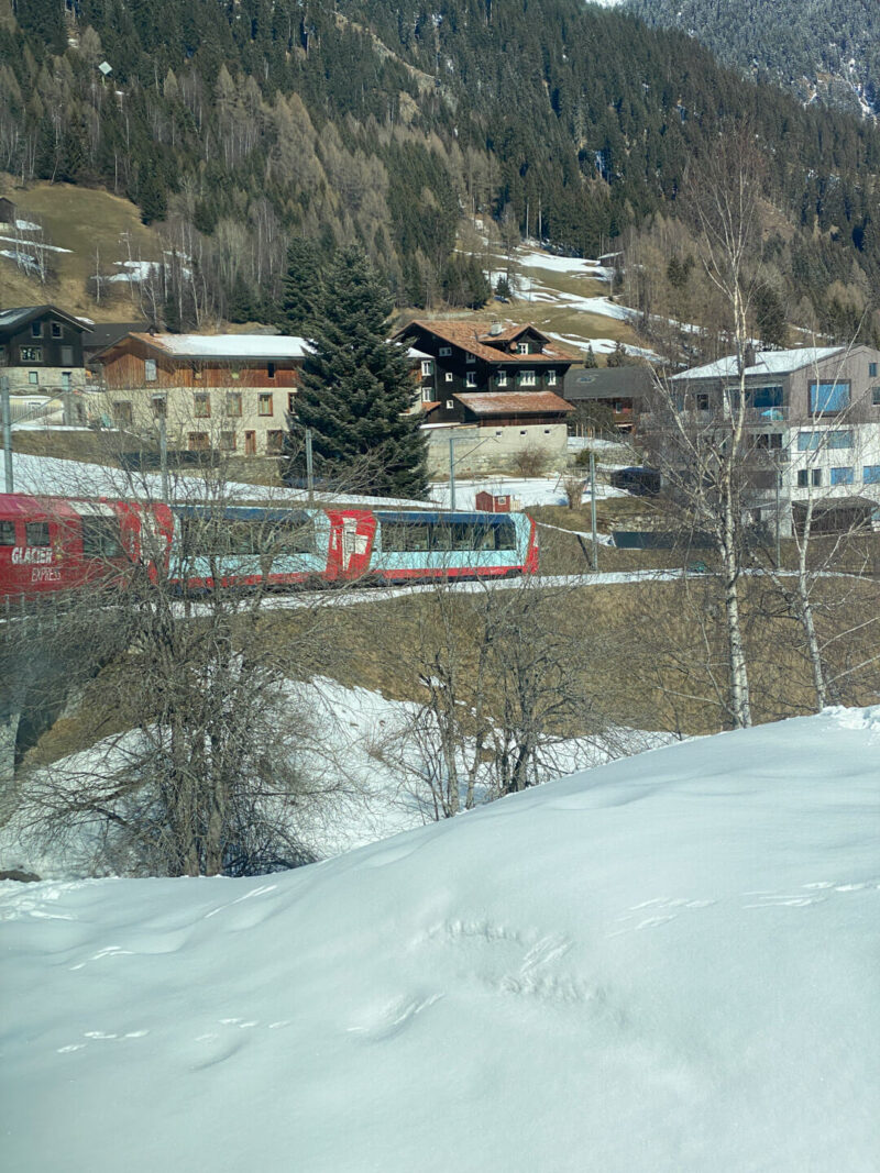 Glacier Express in Switzerland