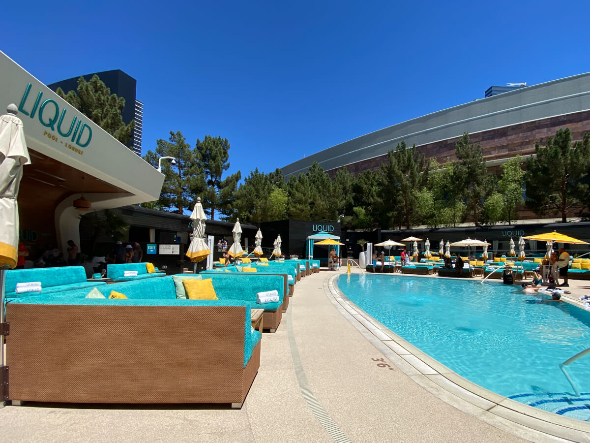 Liquid pool party em Las Vegas