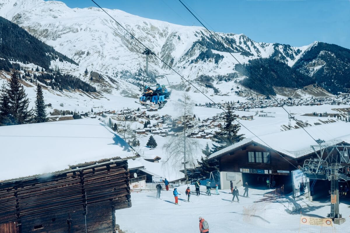 est ski resort in Switzerland