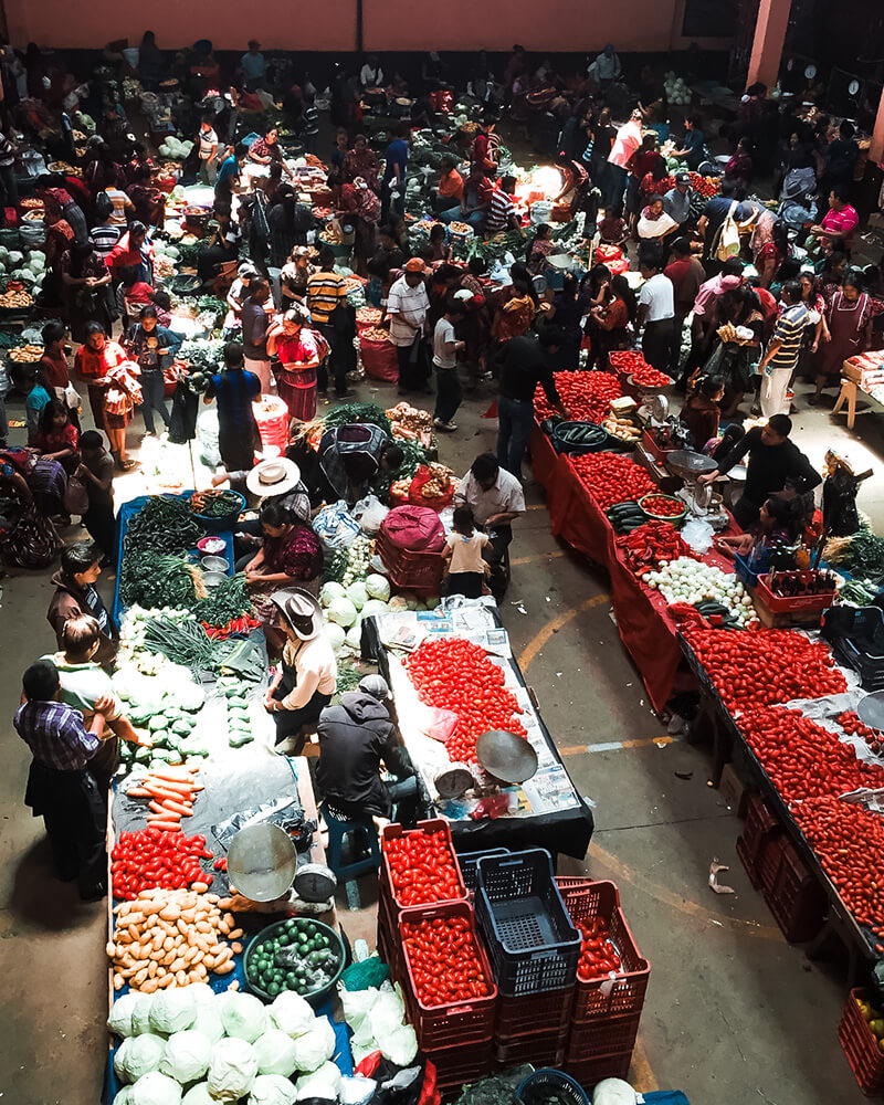 Chichicastenango Market in Guatemala